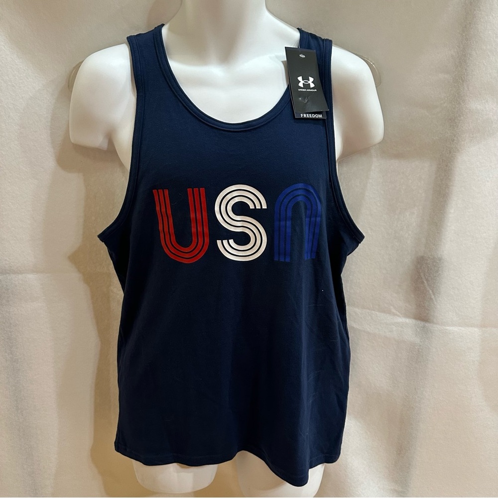 Men’s USA Under Armour Tank